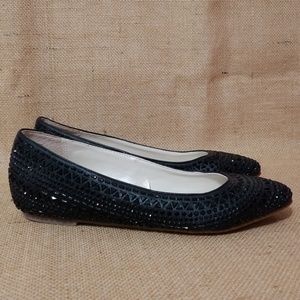David's Bridal black flats